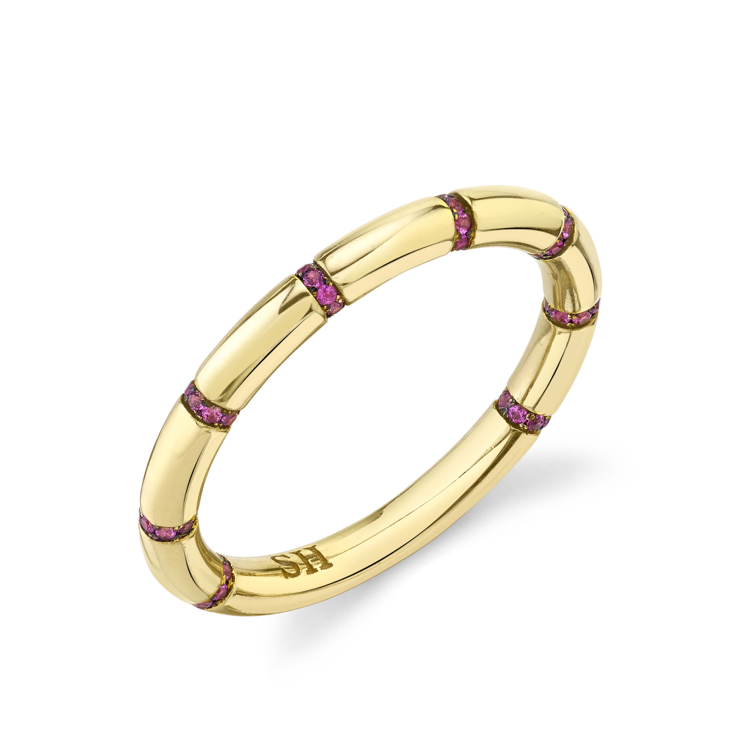 Pave Stripe Band Ring Sarah Hendler