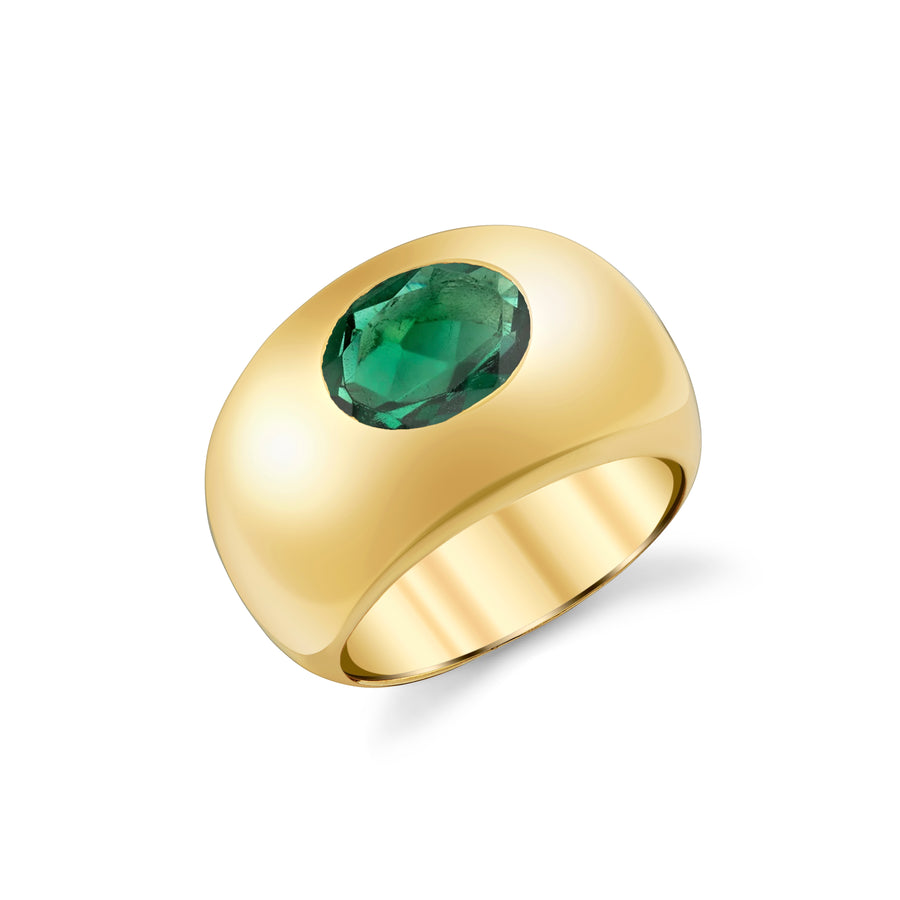 The Cupola Ring - 14k Yellow Gold Vermeil