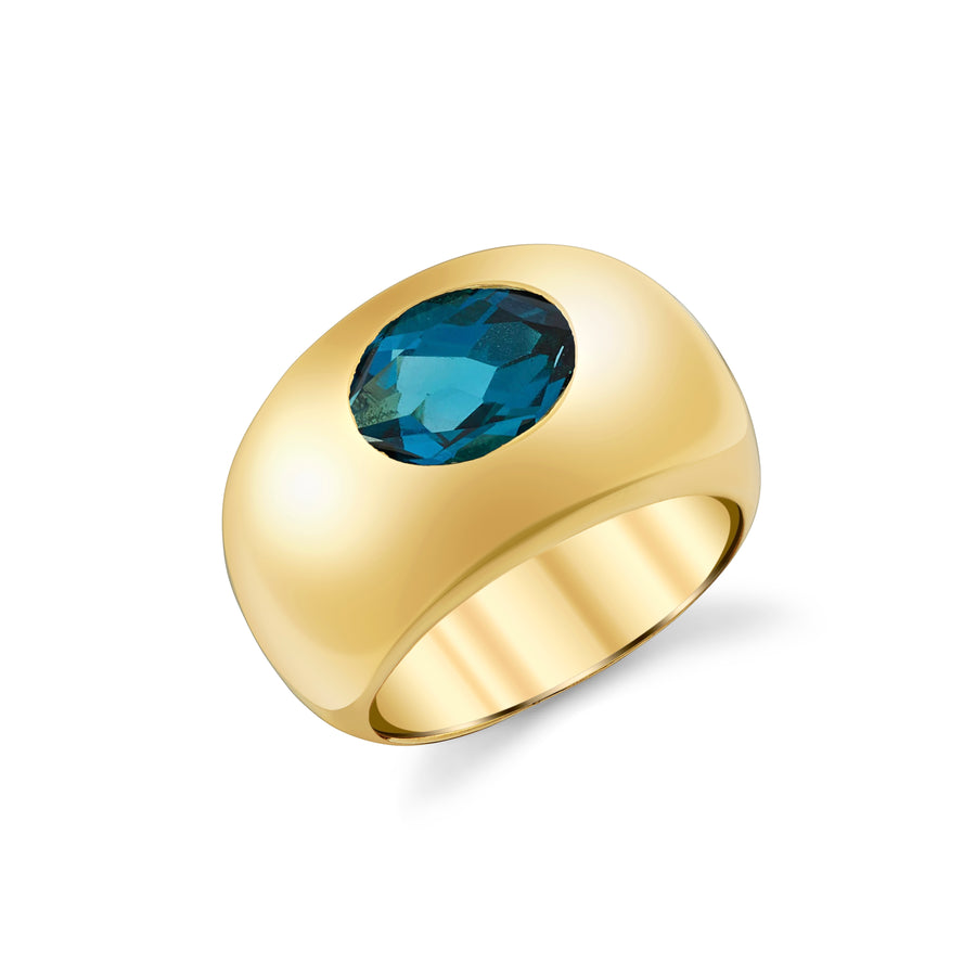 The Cupola Ring - 14k Yellow Gold Vermeil