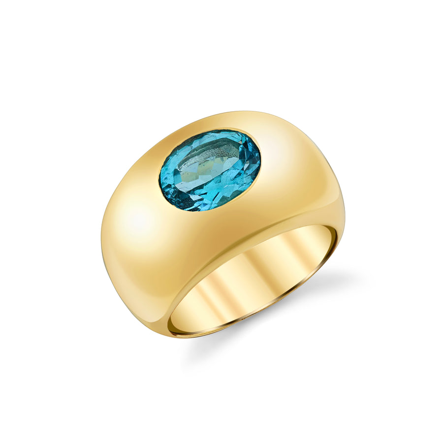 The Cupola Ring - 14k Yellow Gold Vermeil